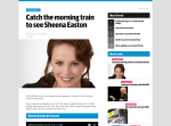 Win a double pass to see  Sheena Easton