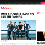 Win a Double Pass to See The Vamps - Vmusic