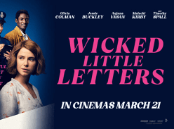 Win a Double Pass to see Wicked Little Letters