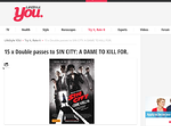 Win a Double Pass to Sin City: A Dame to Kill for