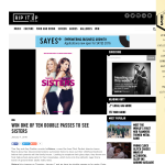Win a Double Pass to Sisters