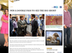 Win a Double Pass to the Big Short