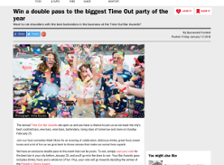 Win a double pass to the biggest Time Out party of the year
