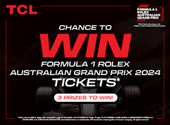 Win a Double Pass to the Formula 1 Rolex Australian Grand Prix 2024