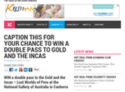 Win a double pass to the Gold and the Incas