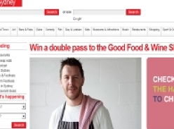 Win a double pass to the Good Food & Wine Show
