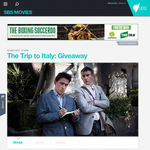 Win a double pass to The Trip to Italy