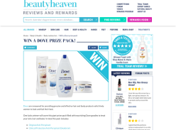 Win a Dove Prize Pack