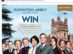 Win a Downtown Abbey Style 3 Course Dinner Party