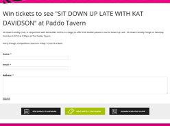 Win a DP to see Kat Davidson