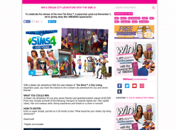 Win a dream city adventure with the Sims 4!