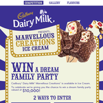 Win a dream family party valued at $10,000!