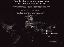 Win a Dream Overseas Trip for 2