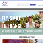 Win a dream trip for 2 to France!