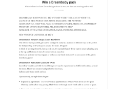 Win a Dreambaby pack
