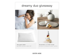 Win a Dreamy Duo Sleep Pack