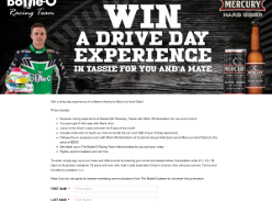 Win a drive day experience in Tassie for you and a mate