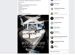 Win a Drone Fishing Package