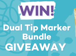Win a Dual Tip Art Marker Bundle Giveaway