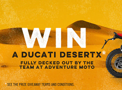 Win a Ducati Desert-X
