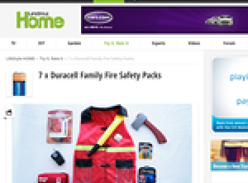 Win a Duracell Family Fire Safety Pack