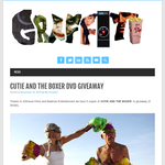 Win a DVD copy of Cutie and the Boxer