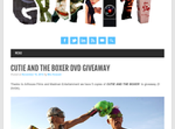 Win a DVD copy of Cutie and the Boxer