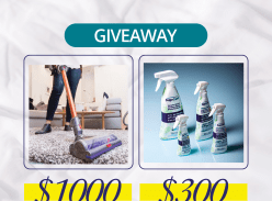 Win a Dyson V10 Animal Vacuum Cleaner