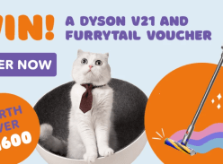 Win a Dyson V12 Vacuum and a $250 Voucher