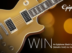 Win a Epiphone Slash Signature Les Paul Guitar