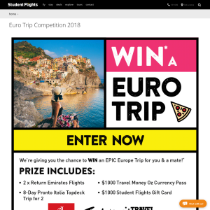 Win a Euro Trip
