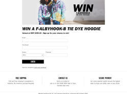 Win a F-Albyhook-B Tie Dye Hoodie