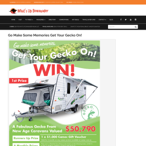 Win a fabulous 'Gecko' from New Age Caravans + MORE!