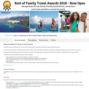 Win a family escape to Hawaii