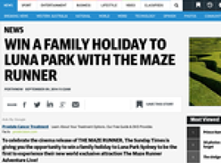 Win a Family Holiday to Luna Park