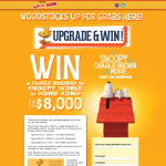 Win a family holiday to Snoopy World in Hong Kong worth over $8,000!