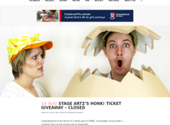 Win A Family Pass For 4 To Honk