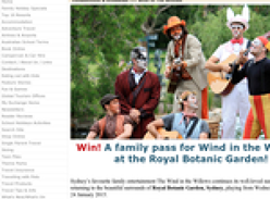 Win a family pass for Wind in the Willows at the Royal Botanic Garden