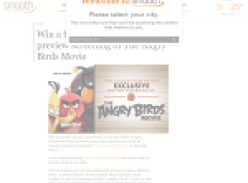 Win a Family Pass to Angry Birds Movie