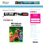 Win a family pass to Ben & Holly Live