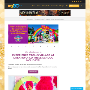 Win A Family Pass To Experience Trolls Village At Dreamworld