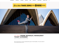 Win A Family Pass To Frank Woodley Noodlenut