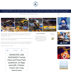 Win a family pass to Monster Jam