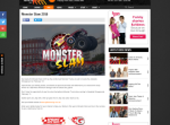 Win a Family Pass to Monster Slam and a Sidchrome Tool Kit