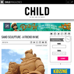 Win a Family Pass to Sand Sculpting Disney Pixar display