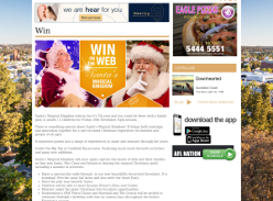 Win a family pass to Santa’s Magical Kingdom