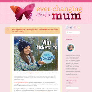 Win a Family Pass to The Big Freeze