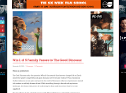 Win a Family Pass to The Good Dinosaur