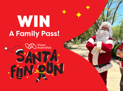 Win a Family Pass to the Santa Fun Run