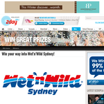 Win a family pass to Wet 'n' Wild Sydney!